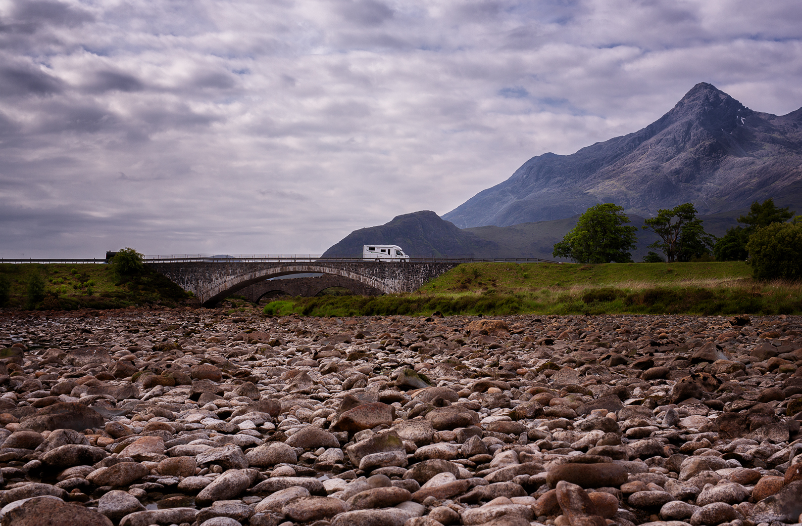 Schottland_Fotografieren_Wohnmobil_Sligachan_Sligachan Bridge