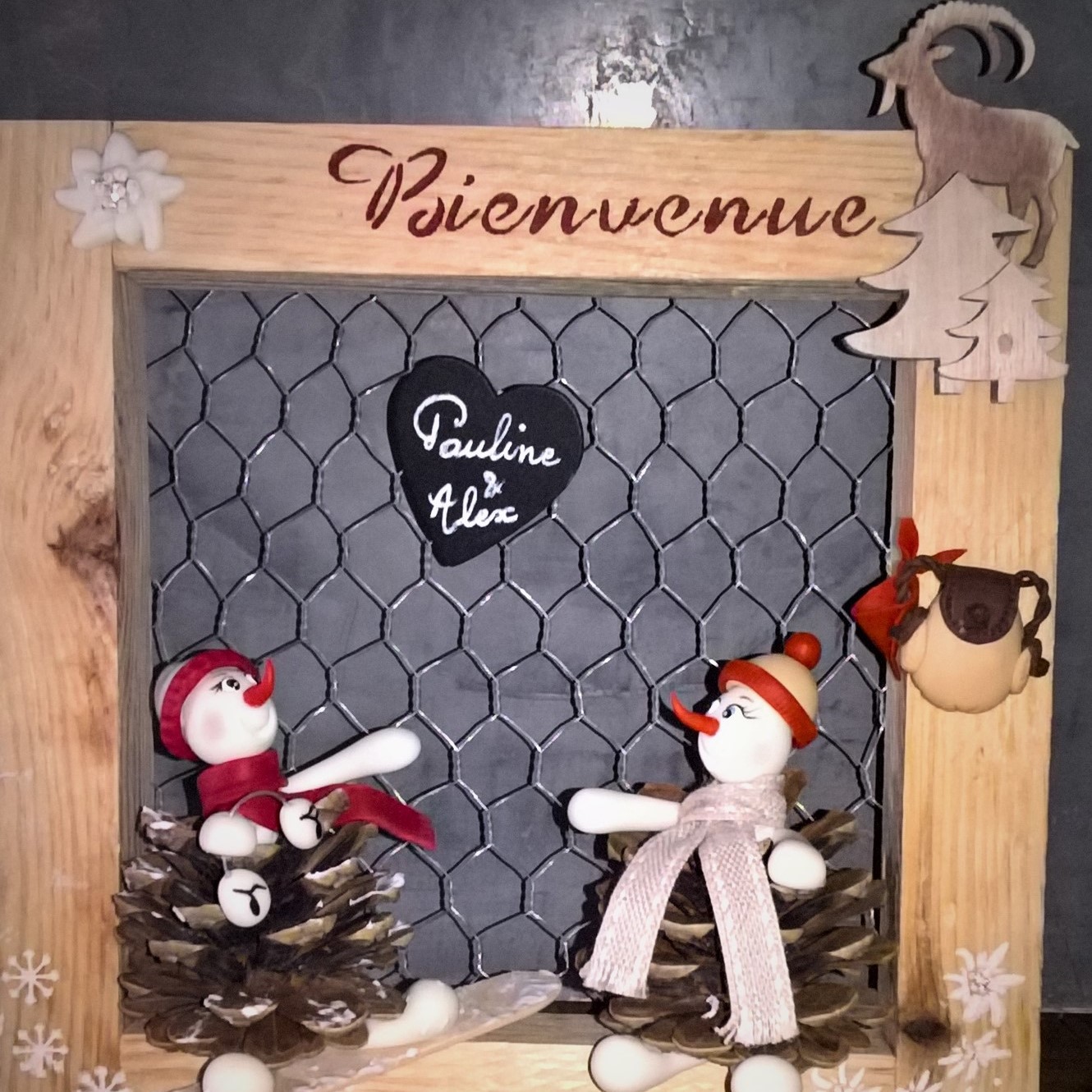 un cadre montagne pour le nid douillet de Pauline et Alex   