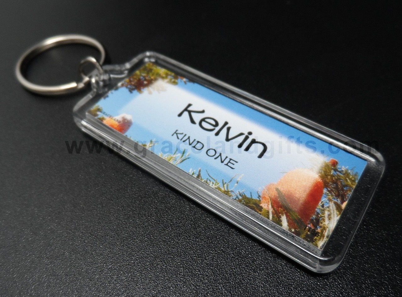 key ring with name
