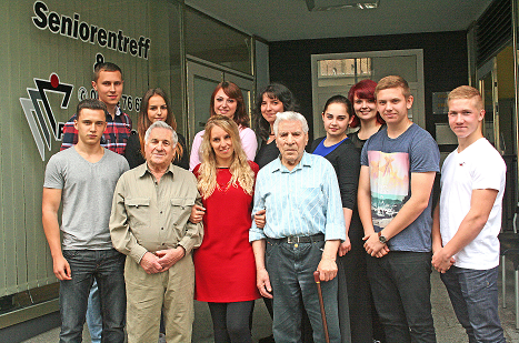 Russischkurs Besucht Holocaust Uberlebende Goethe Gymnasium Kassel