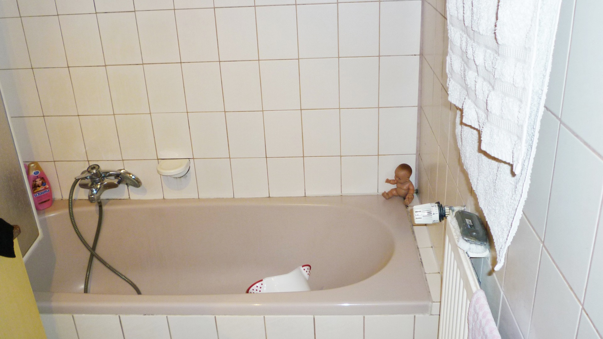 Badewanne im Badezimmer