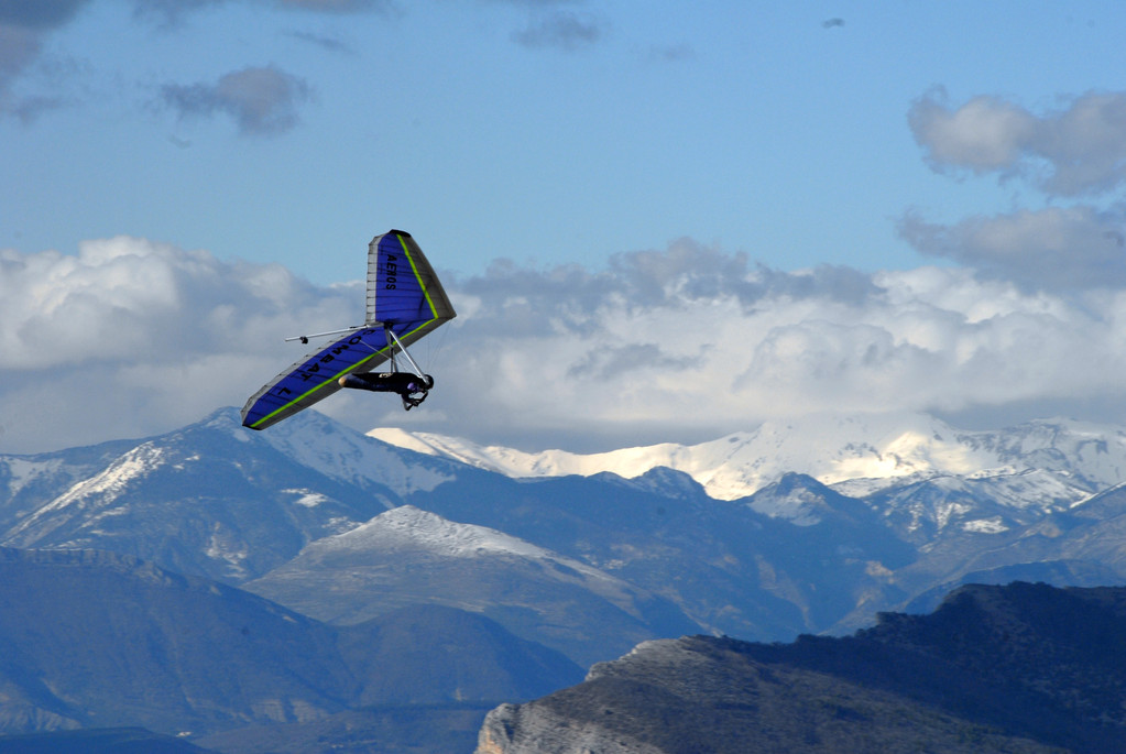 The  flight site at Chabre is world reknown for its exceptional  aerology