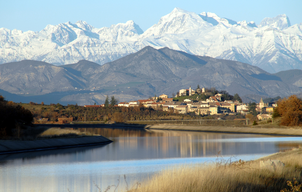 Upaix, on the circuit of hilltop villages