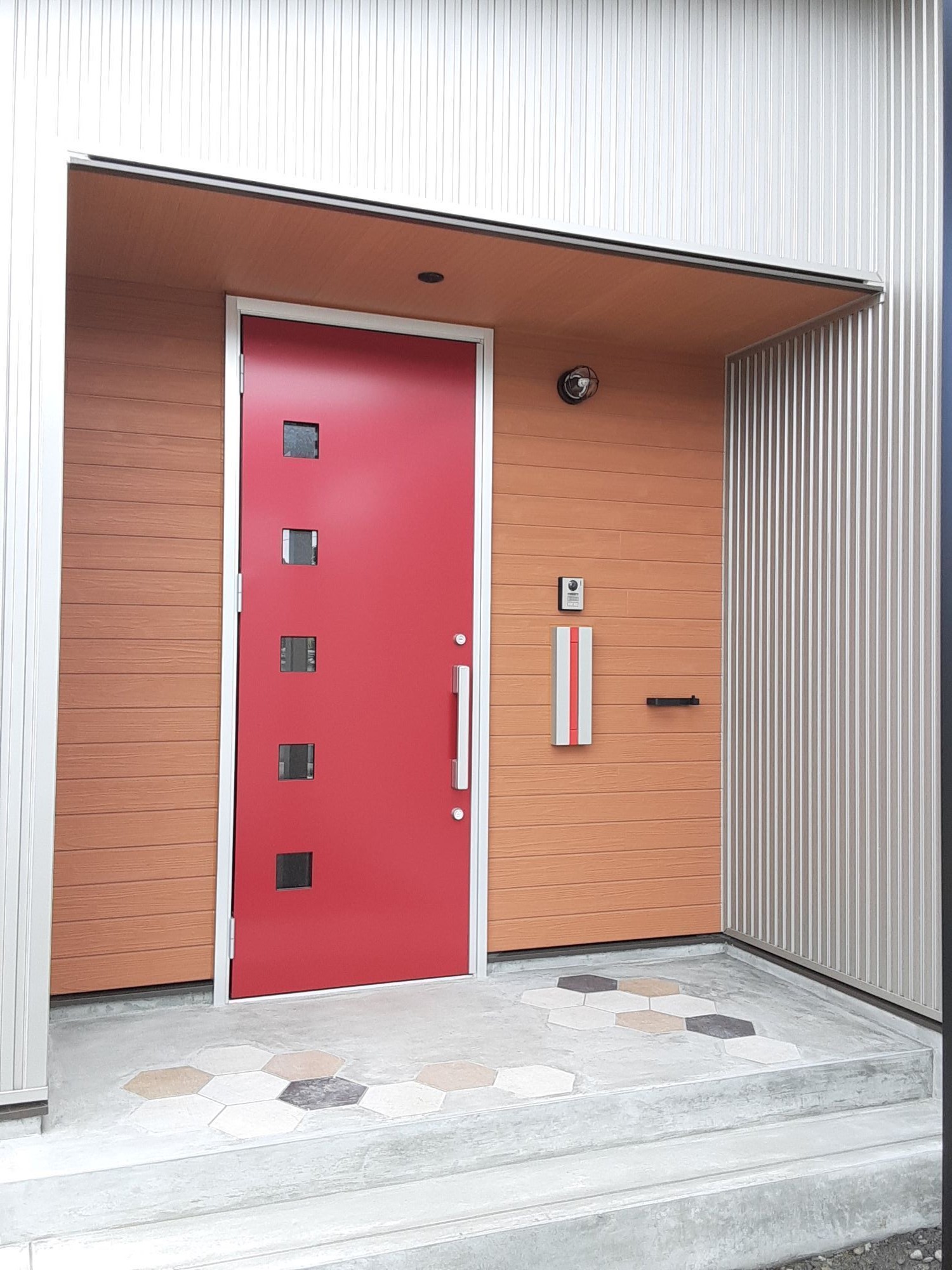 スキップフロアのある平屋