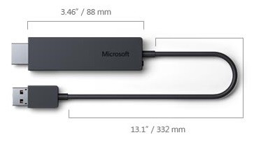 Microsoft Wireless Display Adapter disponible ici.