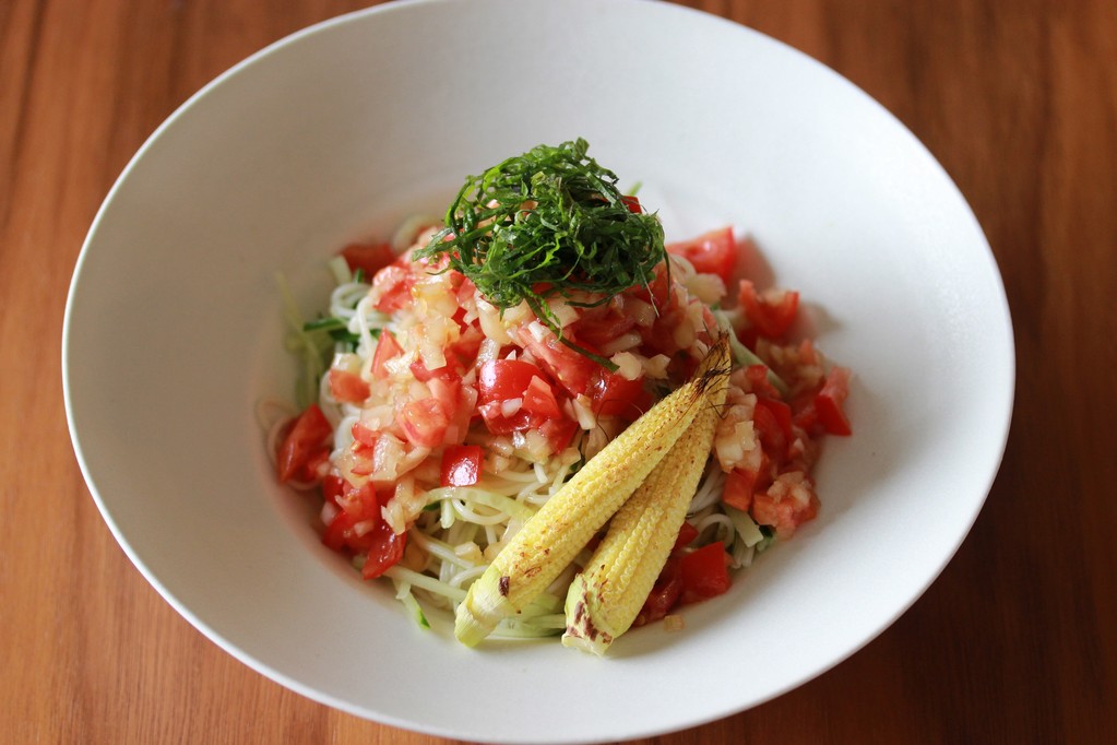 蔬菜涼麵 野菜の冷麺