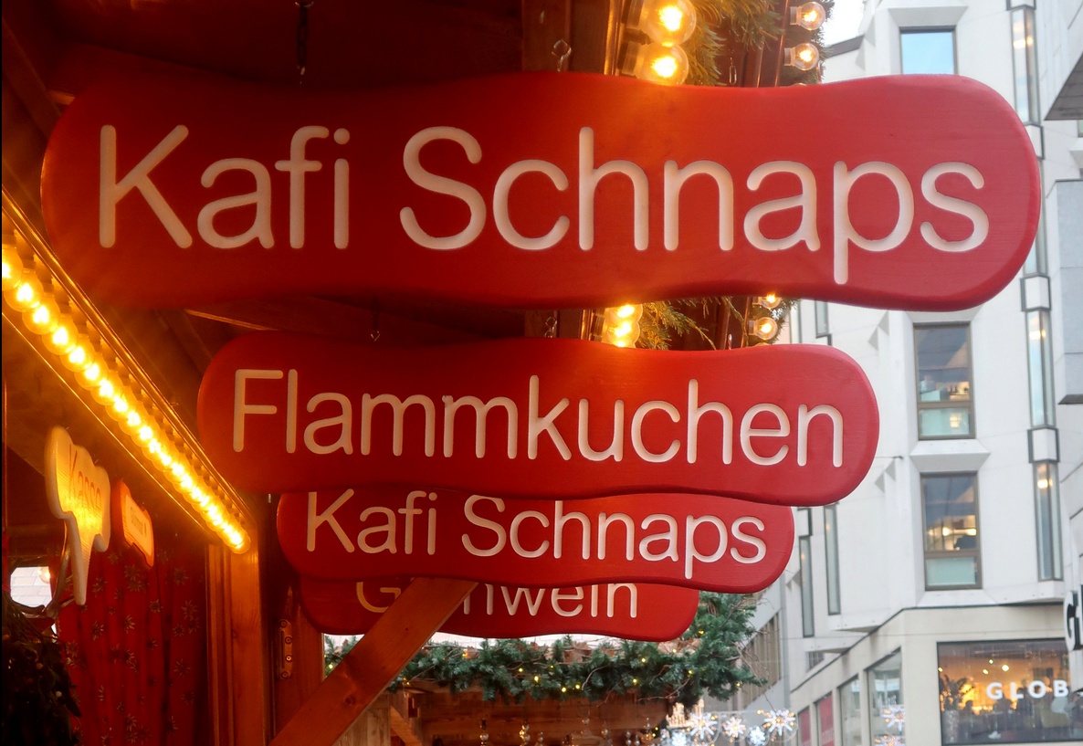20. Dezmber 2019 - Weihnächtliche Getränkekarte