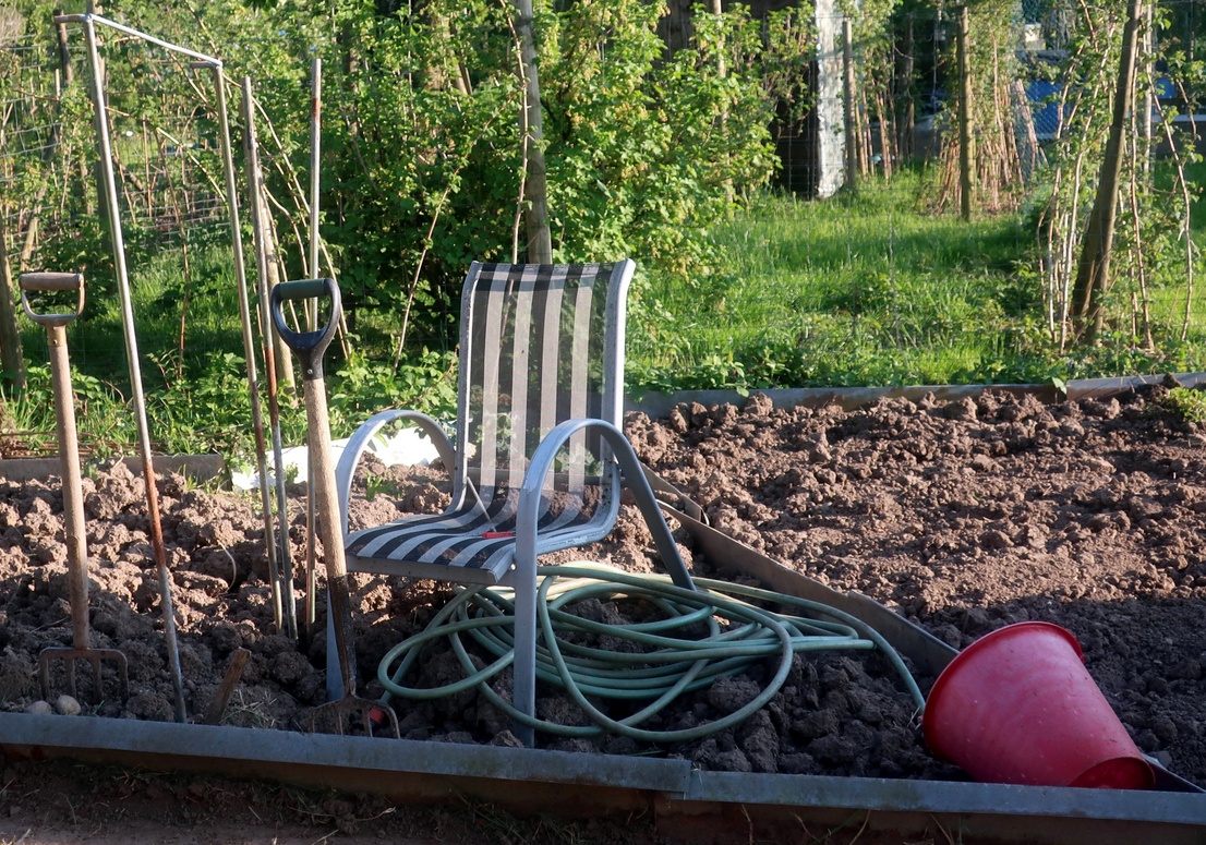 23. April 2020 - Garten im Umbruch