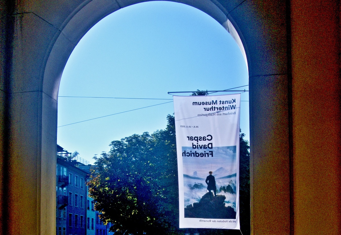 27. September 2023 - Blick von der Kunst in die Natur der Stadt