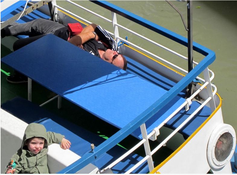 14. Mai 2012 - Vergnügen auf dem Schiff