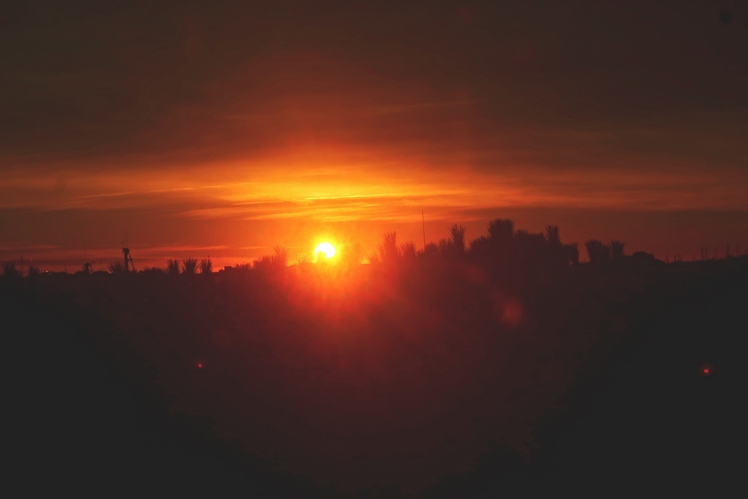 17. November 2023 - Sonnenaufgang in einer (fast) anderen Welt