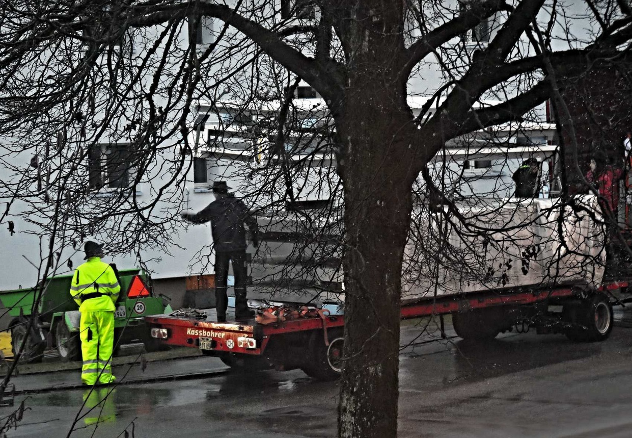 08. Februar 2016 - Es wird gebaut