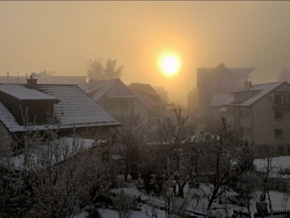 02. Dezember 2013 - Wer wird siegen - Sonne oder Nebel?