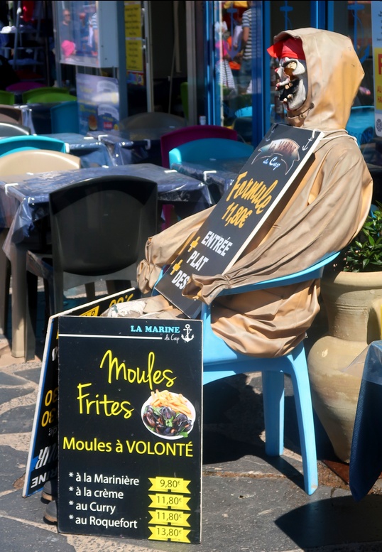 19. April 2018 - Hat er hier Moules Frites gegessen?