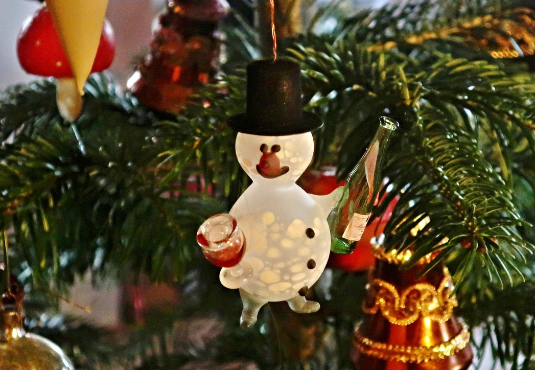 31. Dezember 2023 - Der einzige Schneemann weit und breit