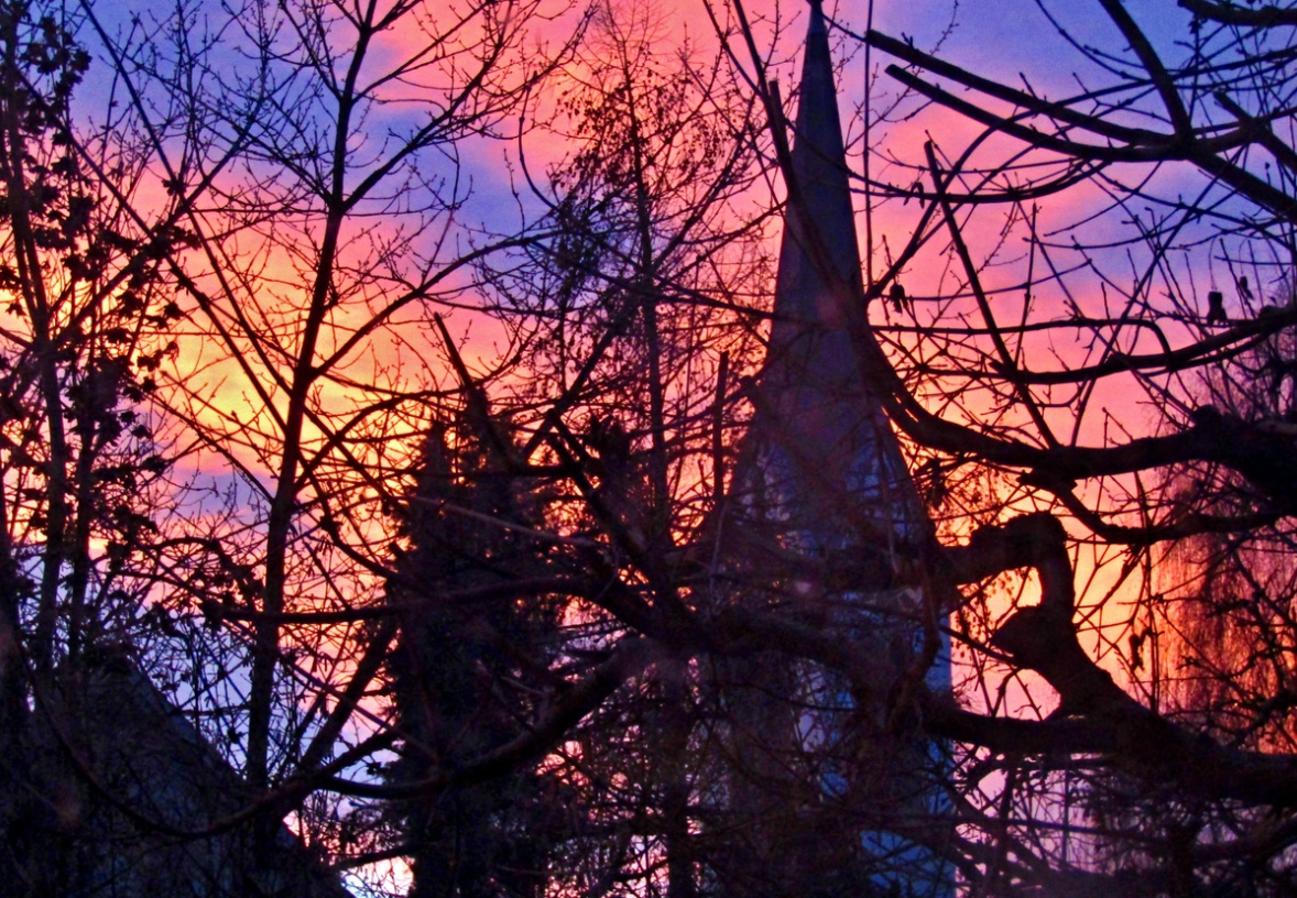 17. Dezmber 2019 - Trittst im Morgenrot daher... 