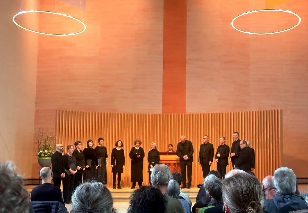 07. April 2023 - Karfreitag. Vokalensemble in:cantare: "Verleih uns Frieden genädiglich" (Heinrich Schütz, SWV 372)