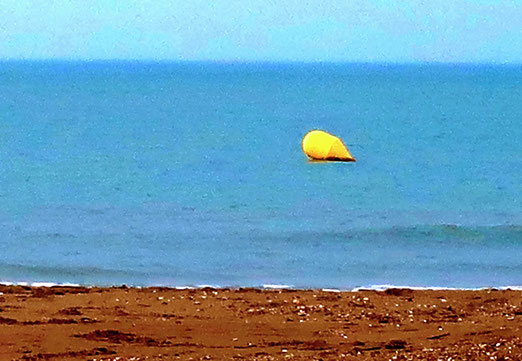 20. Oktober 2018 - Vereinsamt am Badestrand