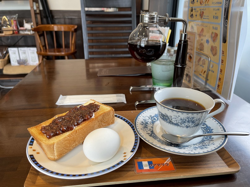 【モーニングハンター】ぽっと・すー・るー・ふーさんのコーヒーは尾張旭市一番だと思う。　2022-7-16