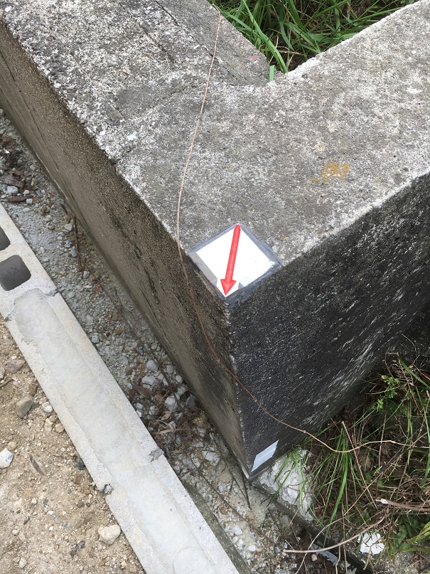 【様々な種類が！】散歩してたら色々な境界杭を見付けました！2017427 守山区 エクステリア & ガーデン と イングリッシュガーデン 名古屋市