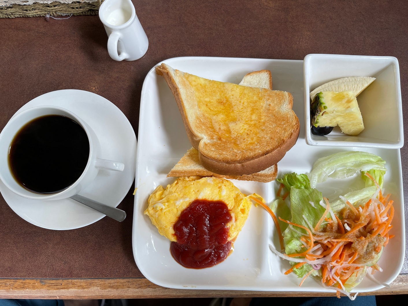 【モーニングハンター】瀬戸市鹿乗町に昔からある名店「HAKUBA」さんでモーニングを頂く！　2022-10-22