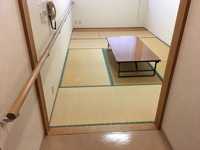 休憩室あり