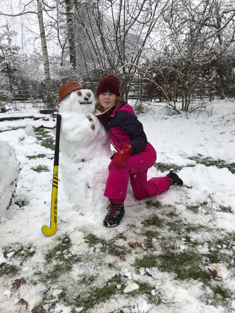 Schneemann von Lucy Geyer