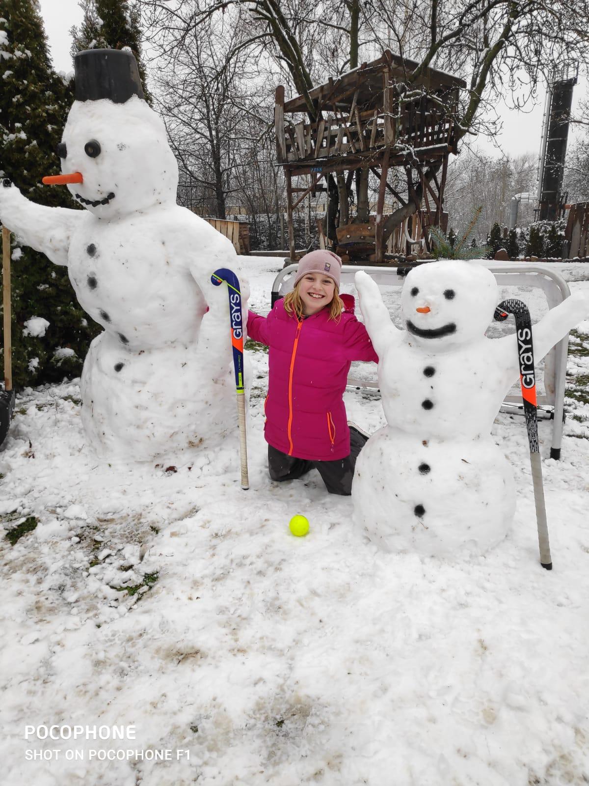 Schneemann von Malevke Krüger