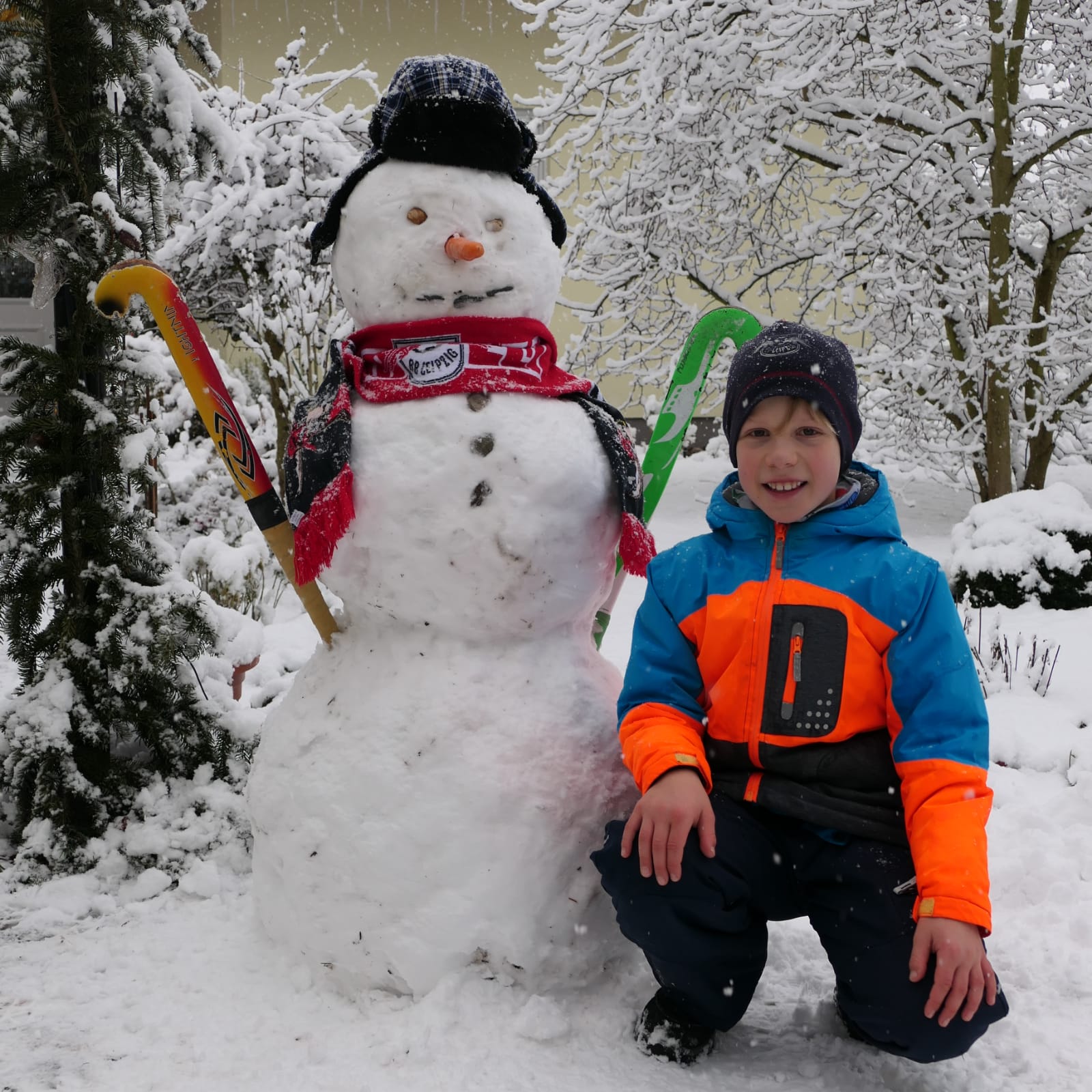 Schneemann von Arthur Glöckner