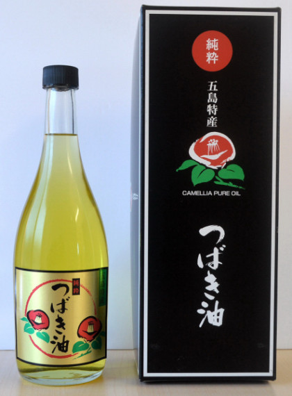 五島特産純粋椿油　720ｍｌ