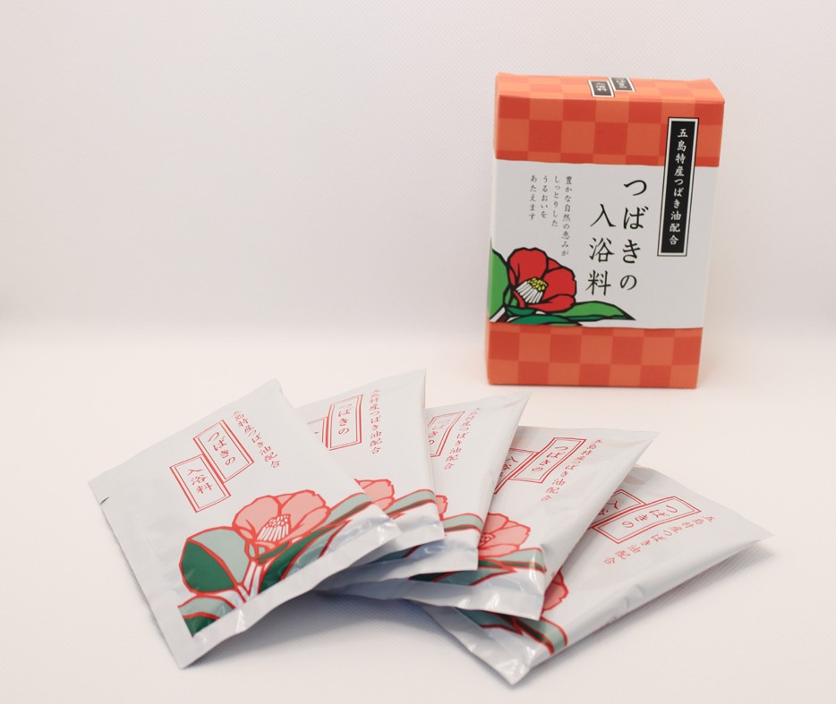 つばきの入浴料　25ｇ×5包入り