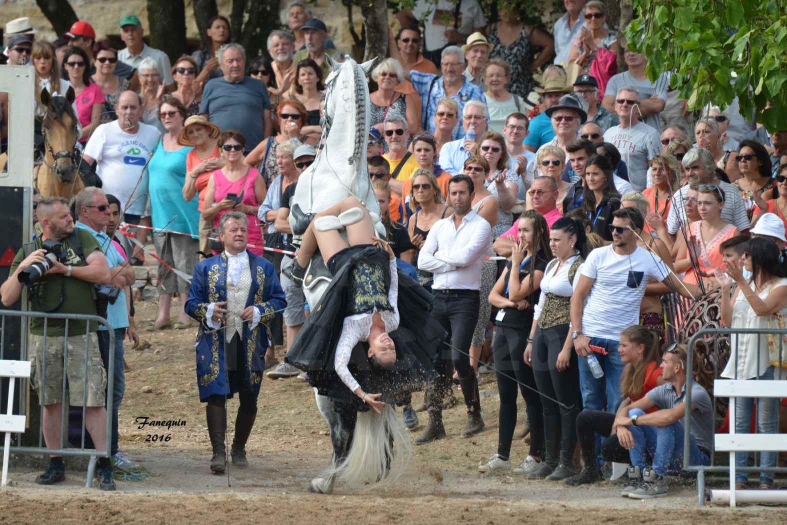 Spectacle équestre le 4 Septembre 2016 au Domaine de GAILLAC - Haute école avec la famille HASTALUEGO - 17