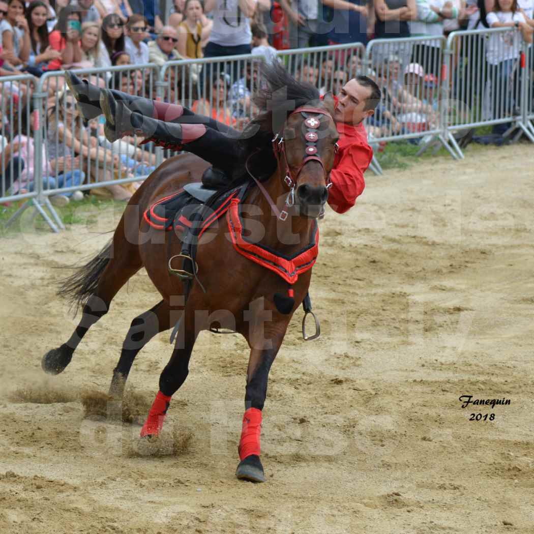 Spectacle Équestre le 3 juin 2018 à Saint Gély du Fesc - Voltige équestre - Troupe de Jean Antoine FIRMIN - 63