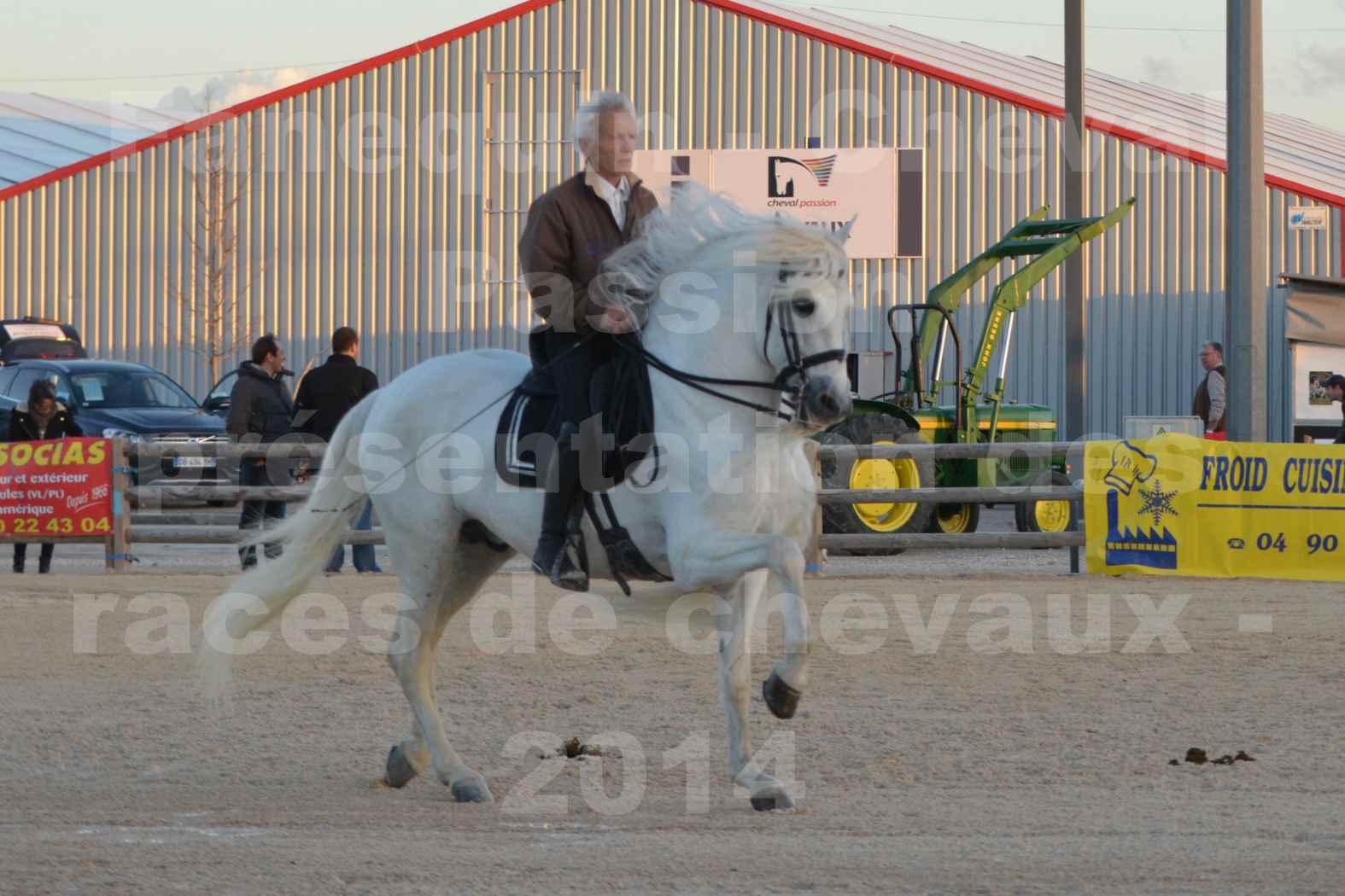 Cheval Passion 2014 - Etalon "GALAN"  blanc écurie Alain LAUZIER - Notre Sélection - 21