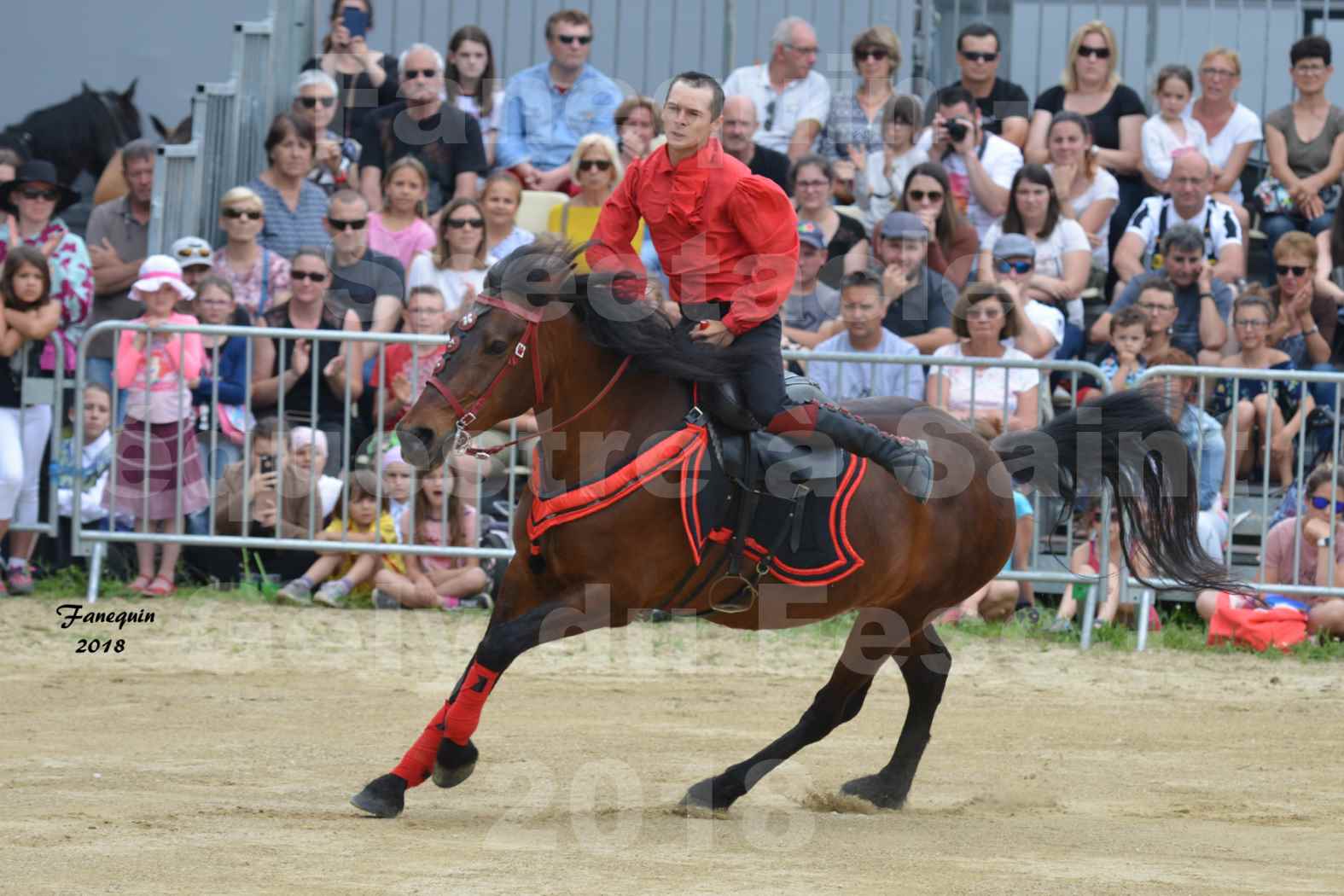 Spectacle Équestre le 3 juin 2018 à Saint Gély du Fesc - Voltige équestre - Troupe de Jean Antoine FIRMIN - 02