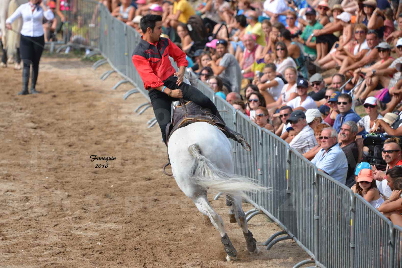 Spectacle équestre le 4 Septembre 2016 au Domaine de GAILLAC - voltige équestre avec la famille HASTALUEGO - 05