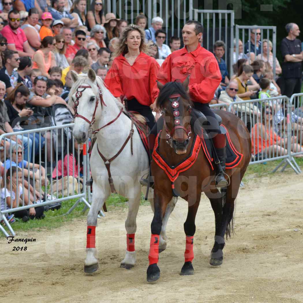 Spectacle Équestre le 3 juin 2018 à Saint Gély du Fesc - Voltige équestre - Troupe de Jean Antoine FIRMIN - 01