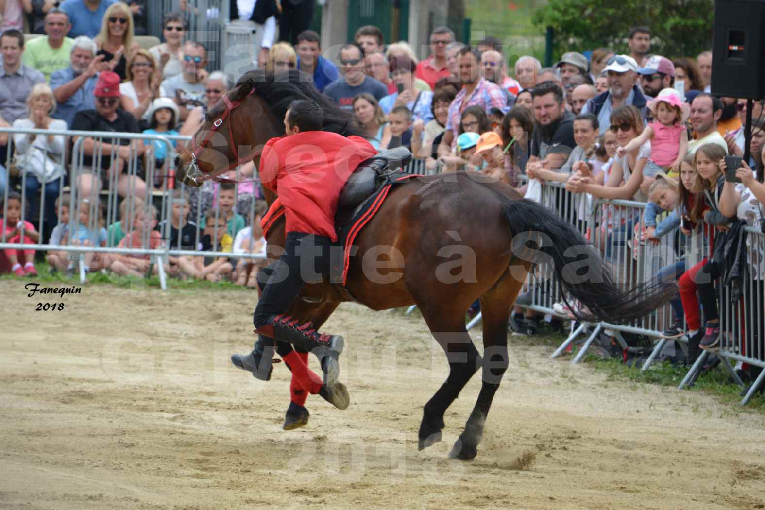 Spectacle Équestre le 3 juin 2018 à Saint Gély du Fesc - Voltige équestre - Troupe de Jean Antoine FIRMIN - 53