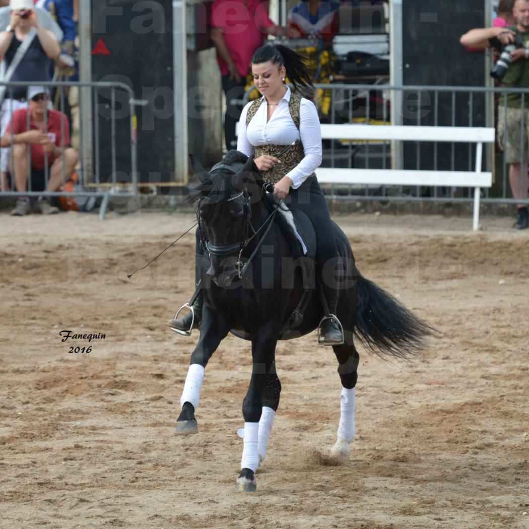 Spectacle équestre le 4 Septembre 2016 au Domaine de GAILLAC - Cavalières HASTALUEGO en reprise - 8