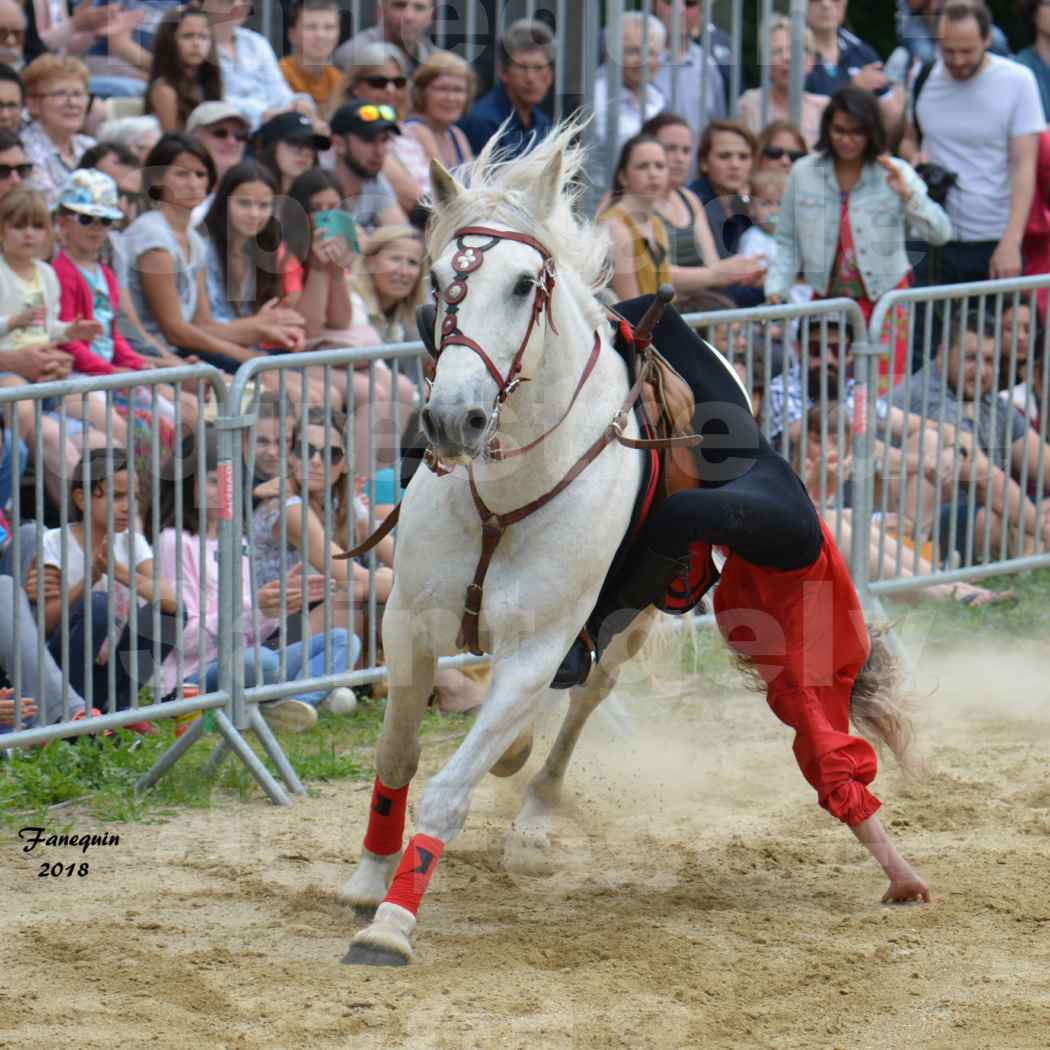 Spectacle Équestre le 3 juin 2018 à Saint Gély du Fesc - Voltige équestre - Troupe de Jean Antoine FIRMIN - 59