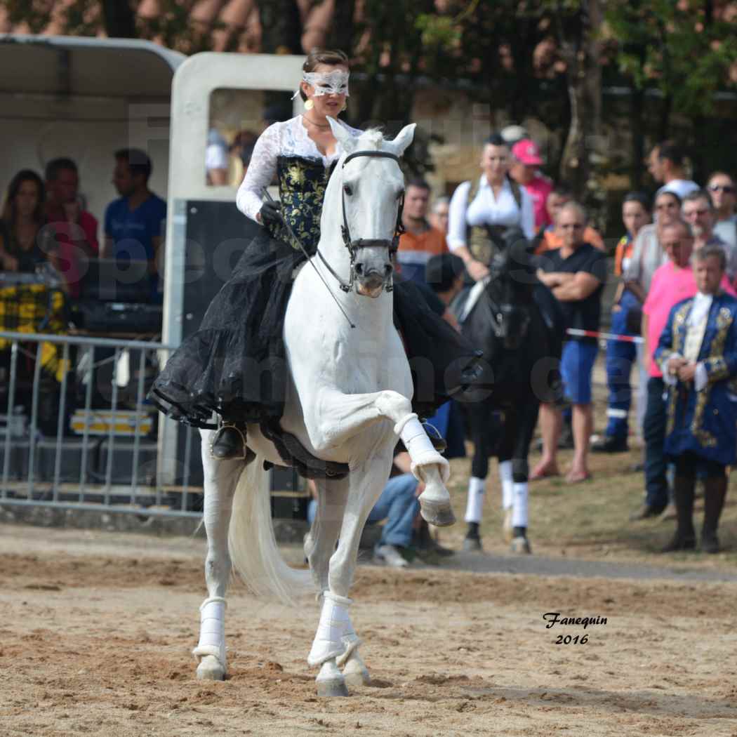 Spectacle équestre le 3 Septembre 2016 au Domaine de GAILLAC - Cavalières HASTALUEGO en reprise - 3