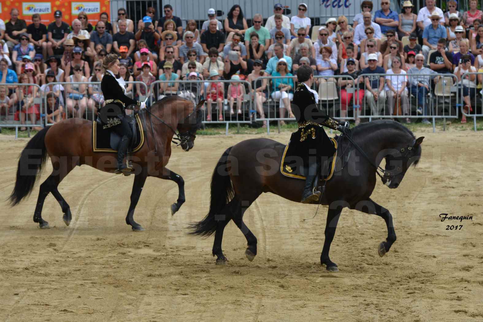 Spectacle Équestre - Salon Pêche Chasse Nature à Saint Gely du Fesc - 