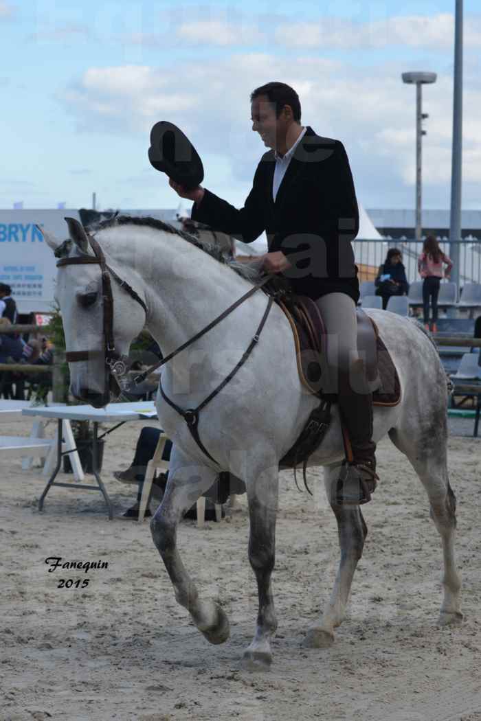 Salon Equitaine de Bordeaux 2015 - Concours d'Equitation de Travail avec chevaux Ibériques - N - 1