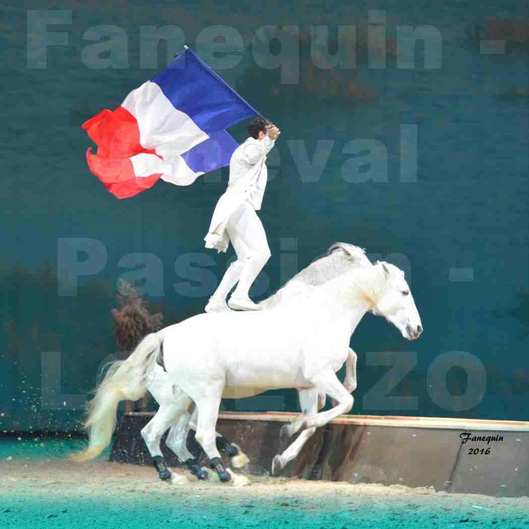 Cheval Passion 2016 - Spectacle les Crinières d'OR - LORENZO "Blanc" - représentation du 23 janvier 2016 - 02