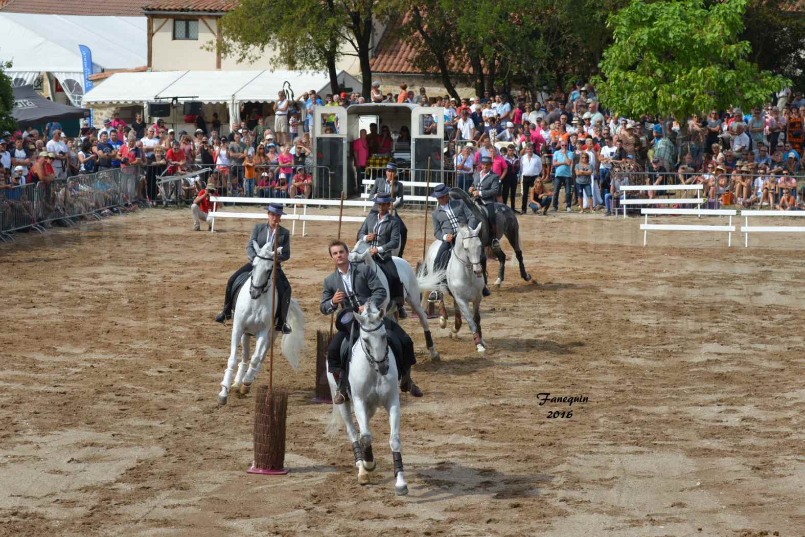 Spectacle équestre le 4 Septembre 2016 au Domaine de GAILLAC - Démonstration de CARROUSEL de chevaux LUSITANIENS - 18