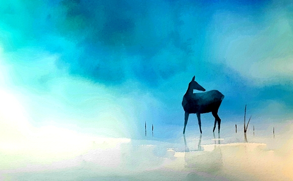 aquarelle de Joëlle Poret