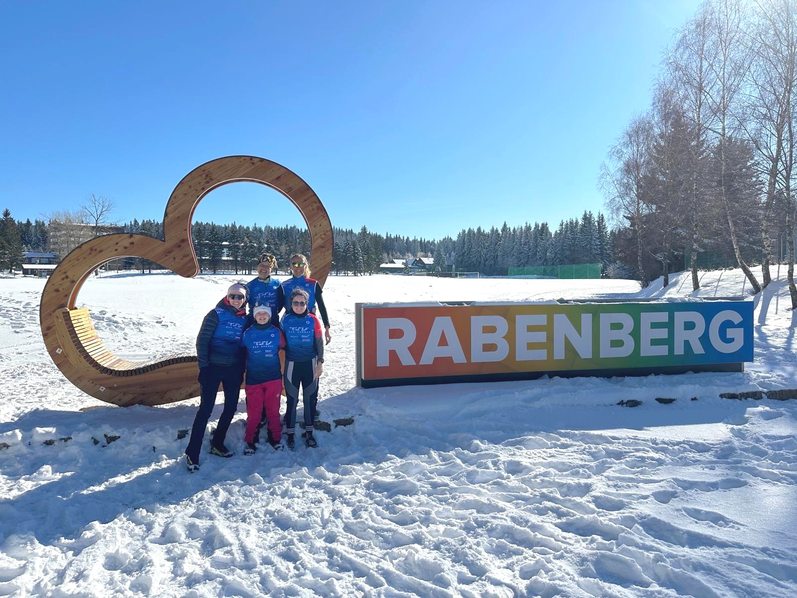 Trainingslager auf dem sächsischen Rabenberg