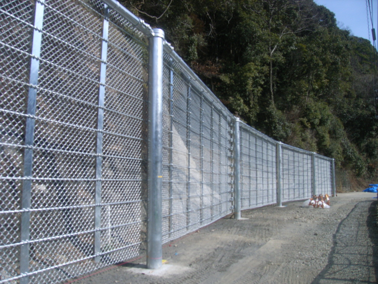 平成25年度 交建防安 第26-4-1号 国道327号 石原工区 落石防護柵工事