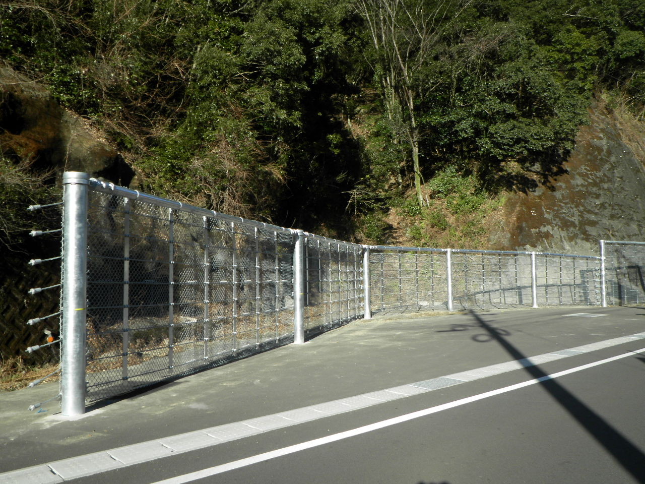 平成25年度　交建防安第26-4-13号　国道327号　石原工区　落石防護柵工事