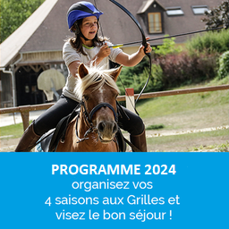 programme des stages poney et cheval aux Grilles en 2020